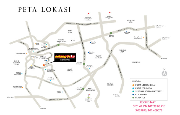 Rumah SelangorKu  Pangsapuri Karya Residensi, Klang  PropPeek.com